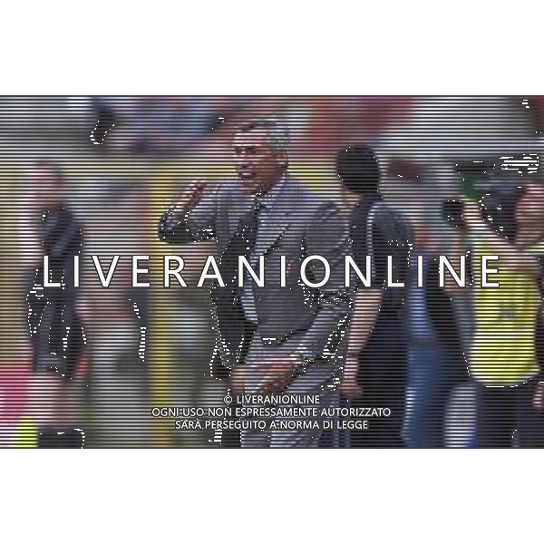 06-05-2001 VICENZA-CAMPIONATO DI CALCIO SERIE A VICENZA-REGGINA 2-1 NELLA FOTO EDOARDO REJA ALLENATORE VICENZA CALCIO AG ALDO LIVERANI SAS