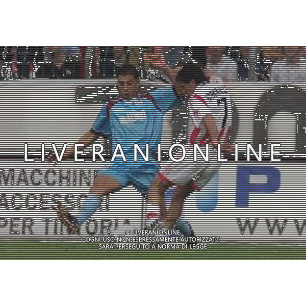 06-05-2001 VICENZA-CAMPIONATO DI CALCIO SERIE A VICENZA-REGGINA 2-1 NELLA FOTO VINCENZO SOMMESE AG ALDO LIVERANI SAS