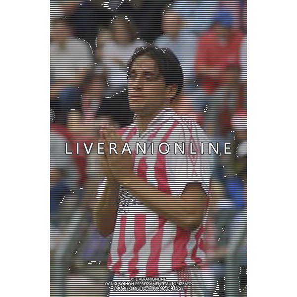 06-05-2001 VICENZA-CAMPIONATO DI CALCIO SERIE A VICENZA-REGGINA 2-1 NELLA FOTO LUCA TONI AG ALDO LIVERANI SAS