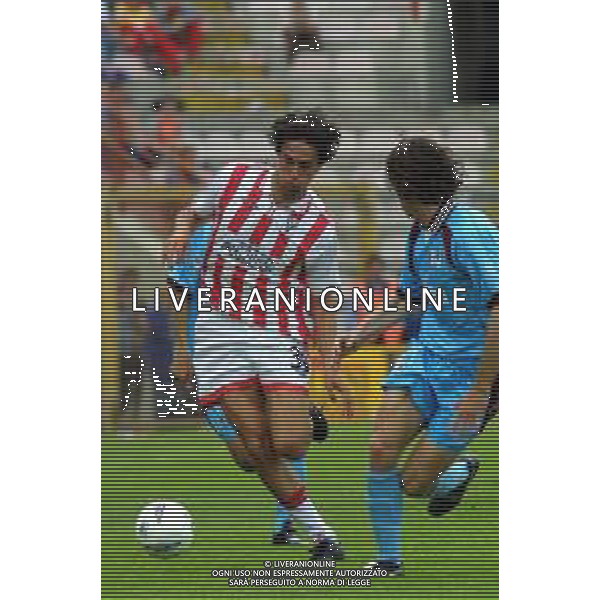 06-05-2001 VICENZA-CAMPIONATO DI CALCIO SERIE A VICENZA-REGGINA 2-1 NELLA FOTO LUCA TONI AG ALDO LIVERANI SAS