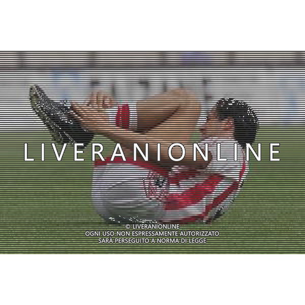 06-05-2001 VICENZA-CAMPIONATO DI CALCIO SERIE A VICENZA-REGGINA 2-1 NELLA FOTO LUCA TONI AG ALDO LIVERANI SAS