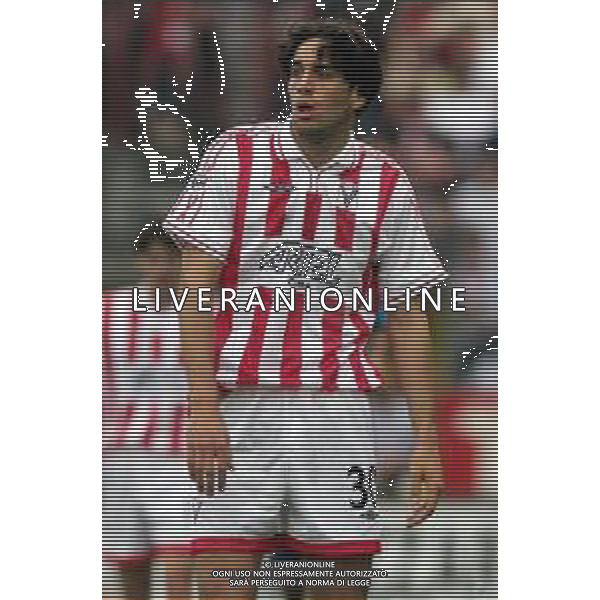 06-05-2001 VICENZA-CAMPIONATO DI CALCIO SERIE A VICENZA-REGGINA 2-1 NELLA FOTO LUCA TONI AG ALDO LIVERANI SAS