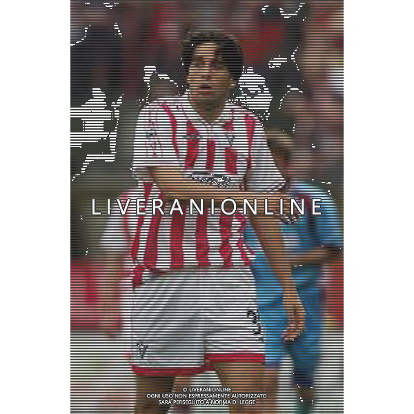 06-05-2001 VICENZA-CAMPIONATO DI CALCIO SERIE A VICENZA-REGGINA 2-1 NELLA FOTO LUCA TONI AG ALDO LIVERANI SAS