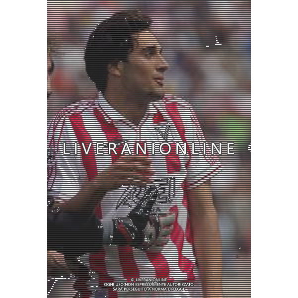 06-05-2001 VICENZA-CAMPIONATO DI CALCIO SERIE A VICENZA-REGGINA 2-1 NELLA FOTO LUCA TONI AG ALDO LIVERANI SAS