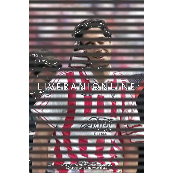 06-05-2001 VICENZA-CAMPIONATO DI CALCIO SERIE A VICENZA-REGGINA 2-1 NELLA FOTO LUCA TONI AG ALDO LIVERANI SAS