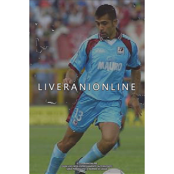 06-05-2001 VICENZA-CAMPIONATO DI CALCIO SERIE A VICENZA-REGGINA 2-1 NELLA FOTO JORGE VARGAS AG ALDO LIVERANI SAS