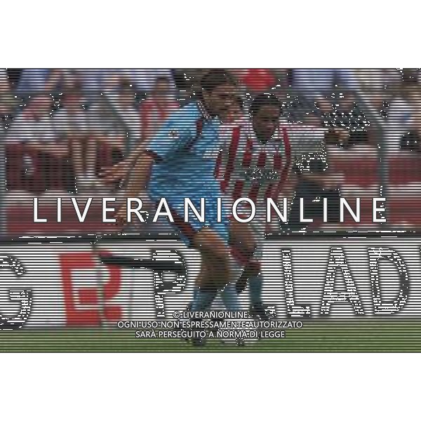 06-05-2001 VICENZA-CAMPIONATO DI CALCIO SERIE A VICENZA-REGGINA 2-1 NELLA FOTO RICARDO VERON AG ALDO LIVERANI SAS