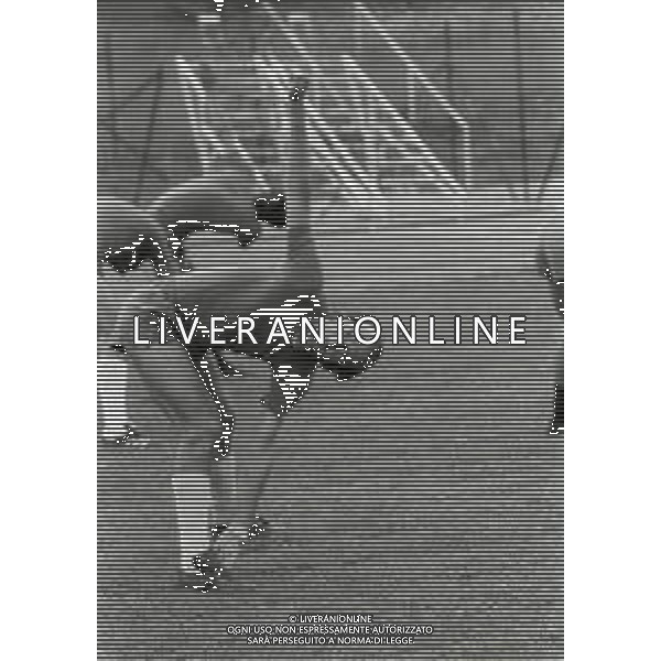 NEG-1976-1977 ALLENAMENTO FOGGIA CALCIO NELLA FOTO LUIGI MARTINI AG ALDO LIVERANI SAS