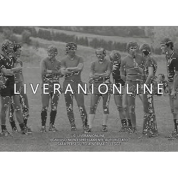 1976-1977 ALLENAMENTO FOGGIA CALCIO NELLA FOTO ALLENAMENTO FOGGIA CALCIO AG ALDO LIVERANI SAS