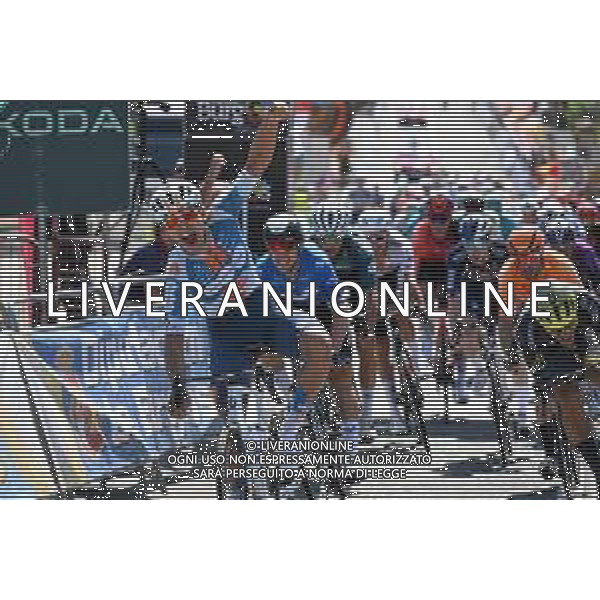 09-08-2024 Vuelta Burgos; Tappa 05 Frias - Trevino; 2024, Dsm - Firmenich Postnl; Bittner, Pavel; Trevino; ©SIROTTI/AGENZIA ALDO LIVERANI SAS