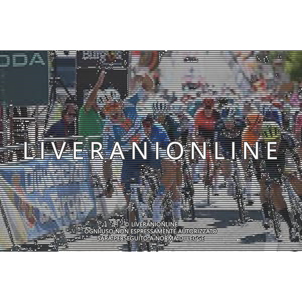 09-08-2024 Vuelta Burgos; Tappa 05 Frias - Trevino; 2024, Dsm - Firmenich Postnl; Bittner, Pavel; Trevino; ©SIROTTI/AGENZIA ALDO LIVERANI SAS