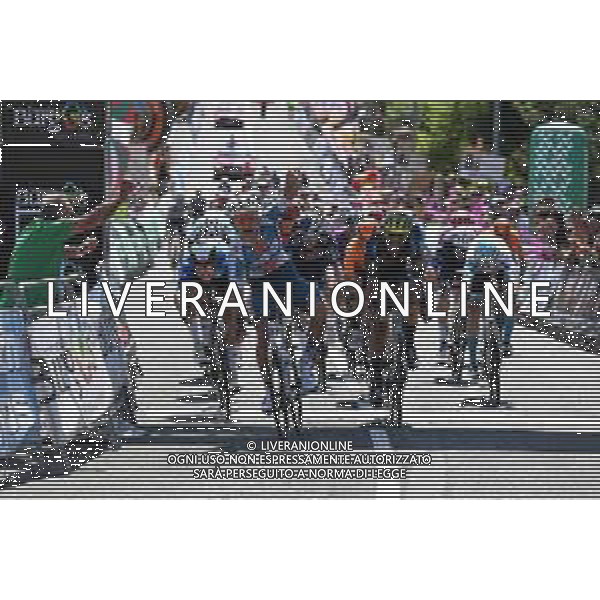 09-08-2024 Vuelta Burgos; Tappa 05 Frias - Trevino; 2024, Dsm - Firmenich Postnl; 2024, Q36.5; 2024, Movistar; Bittner, Pavel; Parisini, Nicolo; Garcia Cortina, Ivan; Trevino; ©SIROTTI/AGENZIA ALDO LIVERANI SAS