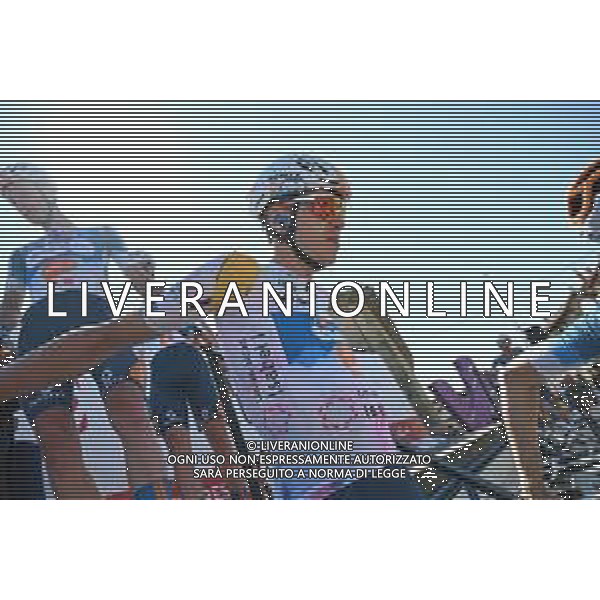 09-08-2024 Vuelta Burgos; Tappa 05 Frias - Trevino; 2024, Dsm - Firmenich Postnl; Poole, Max; Frias; ©SIROTTI/AGENZIA ALDO LIVERANI SAS