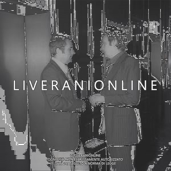 NEG-RETROSPETTIVA BEPPE BONETTO DIRIGENTE SPORTIVO NELLA FOTO BEPPE BONETTO DIRIGENTE SPORTIVO NELL\'ANNO 1973 A MILANO AG ALDO LIVERANI SAS