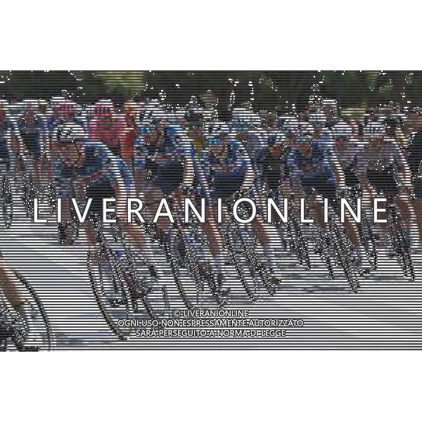 10-08-2024 Clasica San Sebastian; 2024, Soudal - Quick Step; Cattaneo, Mattia; San Sebastian; ©SIROTTI/AGENZIA ALDO LIVERANI SAS