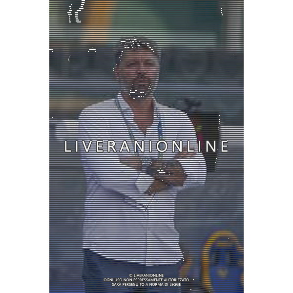 Fabio Artico Sport Director of Cesena FC during Hellas Verona FC vs Cesena FC, round of 32° Coppa Italia Frecciarossa 2024-25, at MarcAntonio Bentegodi stadium in Verona (VR), Italy, on August 10, 2024. (Photo by Davide Casentini)/AGENZIA ALDO LIVERANI SAS