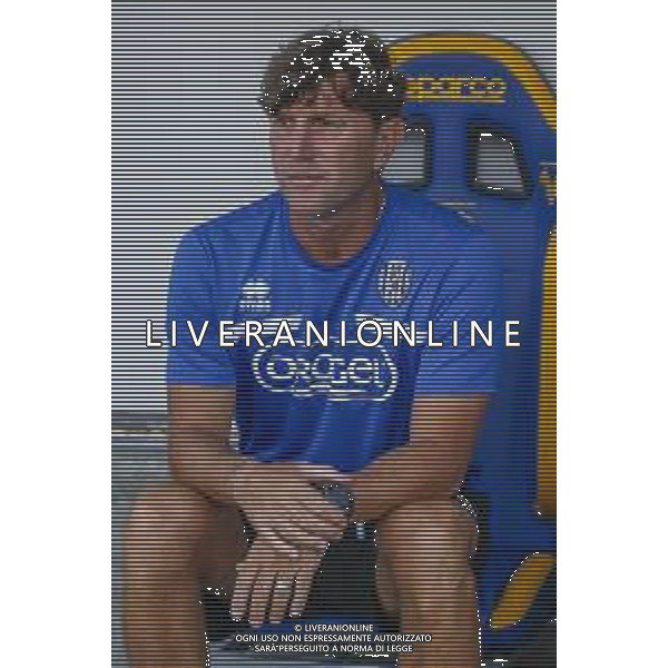 Michele Mignani Head Coach of Cesena FC during Hellas Verona FC vs Cesena FC, round of 32° Coppa Italia Frecciarossa 2024-25, at MarcAntonio Bentegodi stadium in Verona (VR), Italy, on August 10, 2024. (Photo by Davide Casentini)/AGENZIA ALDO LIVERANI SAS