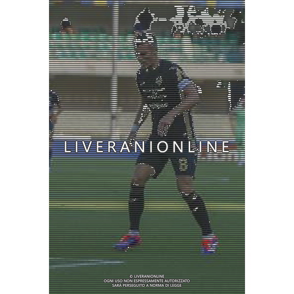 Darko Lazovic of Hellas Verona FC play the ball during Hellas Verona FC vs Cesena FC, round of 32° Coppa Italia Frecciarossa 2024-25, at MarcAntonio Bentegodi stadium in Verona (VR), Italy, on August 10, 2024. (Photo by Davide Casentini)/AGENZIA ALDO LIVERANI SAS