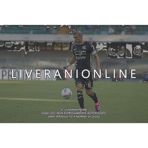 Darko Lazovic of Hellas Verona FC play the ball during Hellas Verona FC vs Cesena FC, round of 32° Coppa Italia Frecciarossa 2024-25, at MarcAntonio Bentegodi stadium in Verona (VR), Italy, on August 10, 2024. (Photo by Davide Casentini)/AGENZIA ALDO LIVERANI SAS