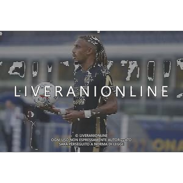 Yllan Okou of Hellas Verona FC during Hellas Verona FC vs Cesena FC, round of 32° Coppa Italia Frecciarossa 2024-25, at MarcAntonio Bentegodi stadium in Verona (VR), Italy, on August 10, 2024. (Photo by Davide Casentini)/AGENZIA ALDO LIVERANI SAS