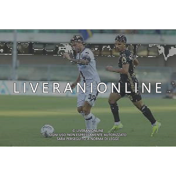 Giacomo Calo\' of Cesena FC play the ball during Hellas Verona FC vs Cesena FC, round of 32° Coppa Italia Frecciarossa 2024-25, at MarcAntonio Bentegodi stadium in Verona (VR), Italy, on August 10, 2024. (Photo by Davide Casentini)/AGENZIA ALDO LIVERANI SAS