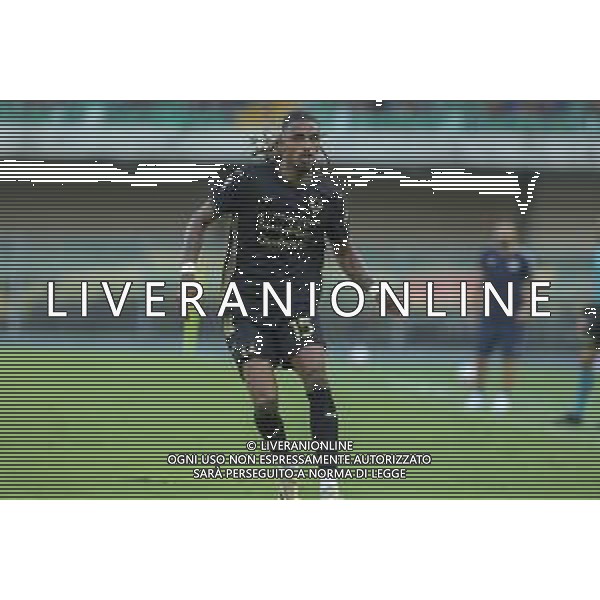 Yllan Okou of Hellas Verona FC during Hellas Verona FC vs Cesena FC, round of 32° Coppa Italia Frecciarossa 2024-25, at MarcAntonio Bentegodi stadium in Verona (VR), Italy, on August 10, 2024. (Photo by Davide Casentini)/AGENZIA ALDO LIVERANI SAS