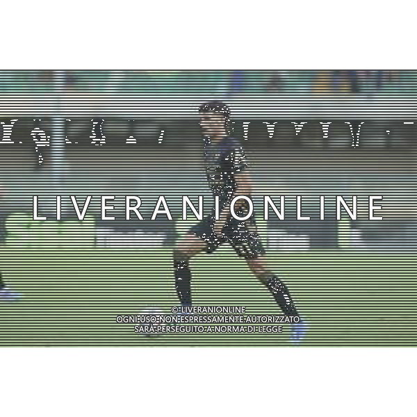 Dani Silva of Hellas Verona FCc during Hellas Verona FC vs Cesena FC, round of 32° Coppa Italia Frecciarossa 2024-25, at MarcAntonio Bentegodi stadium in Verona (VR), Italy, on August 10, 2024. (Photo by Davide Casentini)/AGENZIA ALDO LIVERANI SAS