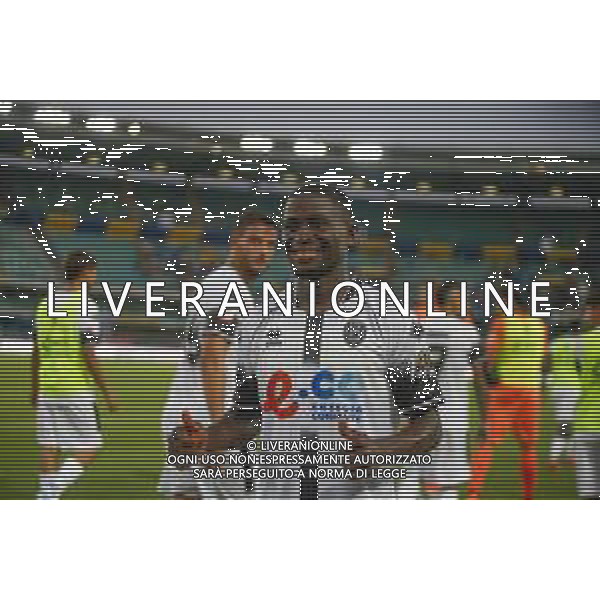 Augustus Kargbo of Cesena FC during Hellas Verona FC vs Cesena FC, round of 32° Coppa Italia Frecciarossa 2024-25, at MarcAntonio Bentegodi stadium in Verona (VR), Italy, on August 10, 2024. (Photo by Davide Casentini)/AGENZIA ALDO LIVERANI SAS