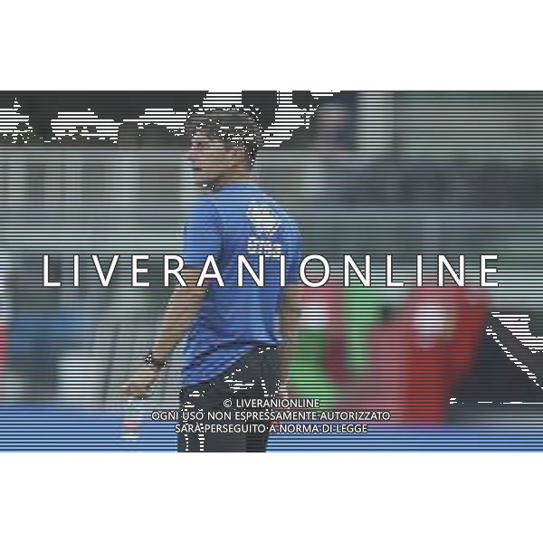 Michele Mignani Head Coach of Cesena FC during Hellas Verona FC vs Cesena FC, round of 32° Coppa Italia Frecciarossa 2024-25, at MarcAntonio Bentegodi stadium in Verona (VR), Italy, on August 10, 2024. (Photo by Davide Casentini)/AGENZIA ALDO LIVERANI SAS