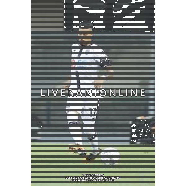 Emanuele Adamo of Cesena FC giocaa1c during Hellas Verona FC vs Cesena FC, round of 32° Coppa Italia Frecciarossa 2024-25, at MarcAntonio Bentegodi stadium in Verona (VR), Italy, on August 10, 2024. (Photo by Davide Casentini)/AGENZIA ALDO LIVERANI SAS