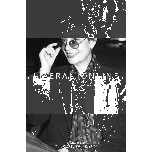 Neg- RETROSPETTIVA MIA MARTINI CANTANTE NELLA FOTO ALLA CONFERENZA STAMPA DI PRESENTAZIONE DEL CONCERTO AL TEATRO NAZIONALE DI MILANO NELL\'ANNO 1992 ©DFP / AGENZIA ALDO LIVERANI SAS