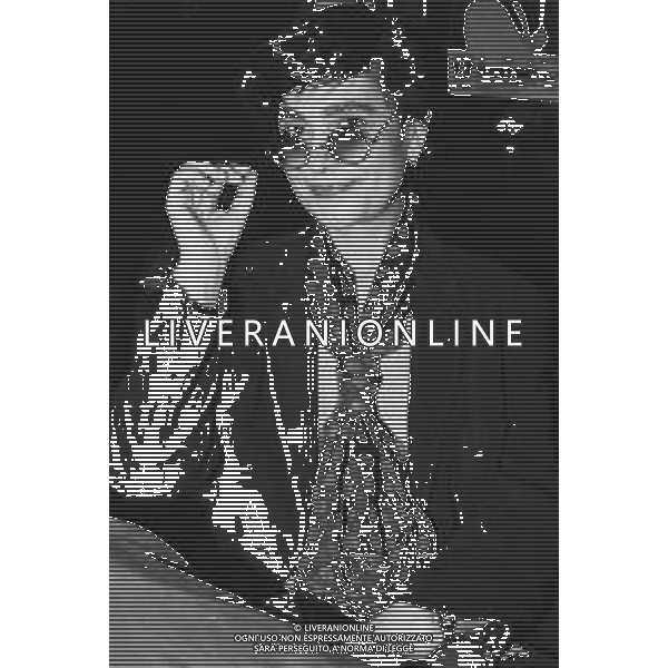 Neg- RETROSPETTIVA MIA MARTINI CANTANTE NELLA FOTO ALLA CONFERENZA STAMPA DI PRESENTAZIONE DEL CONCERTO AL TEATRO NAZIONALE DI MILANO NELL\'ANNO 1992 ©DFP / AGENZIA ALDO LIVERANI SAS