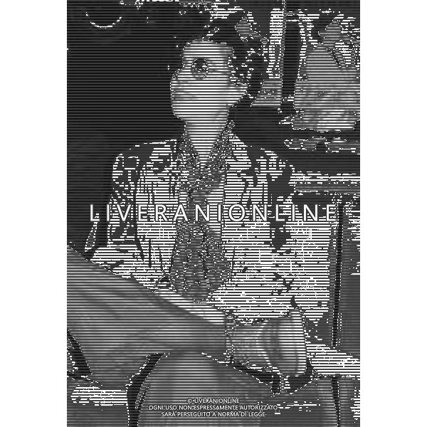 Neg- RETROSPETTIVA MIA MARTINI CANTANTE NELLA FOTO ALLA CONFERENZA STAMPA DI PRESENTAZIONE DEL CONCERTO AL TEATRO NAZIONALE DI MILANO NELL\'ANNO 1992 ©DFP / AGENZIA ALDO LIVERANI SAS
