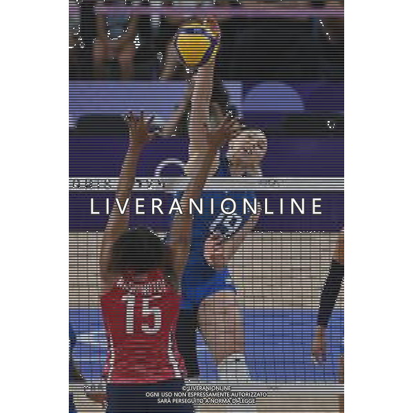 Olimpiadi Parigi 2024 - Pallavolo nella foto Sarah Luisa Fahr (Italia) Parigi (FRA) 11-08-2024 Arena Parigi Sud Pallavolo femminile - Finale per la medaglia d\'oro Stati Uniti vs Italia foto Roberto Garavaglia/Agenzia Aldo Liverani sas