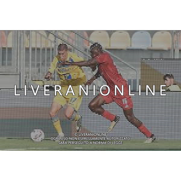 Frosinone vs Pisa - Coppa Italia - Trentuduesimi di finale - Stadio Benito Stirpe - Frosinone 12-08-2024 nella foto Kvernadze e Toure\' ©Federico Gaetano/ AGENZIA ALDO LIVERANI SAS