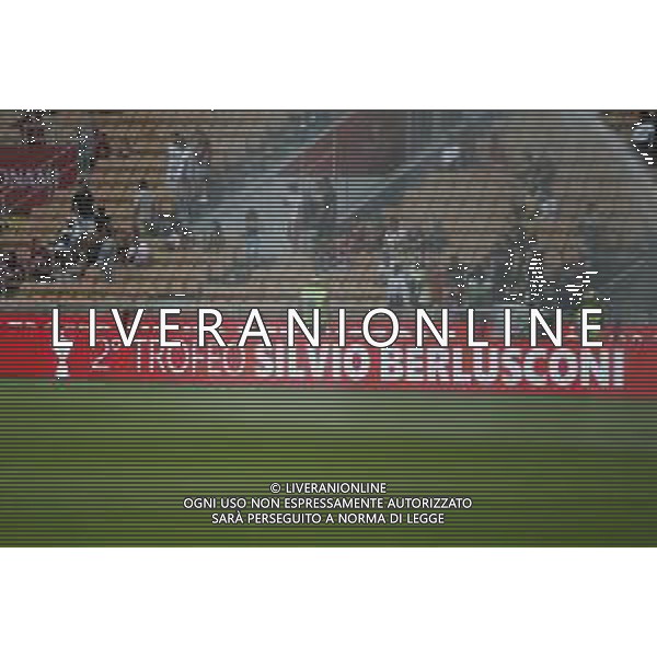 led of AC Milan vs AC Monza , 2° edition of "Trofeo Berlusconi", frendly match pre-season, at Giuseppe Meazza - San Siro stadium of Milano (MI), Italy, on August 13, 2024. (Photo by Davide Casentini)/ AGENZIA ALDO LIVERANI SAS