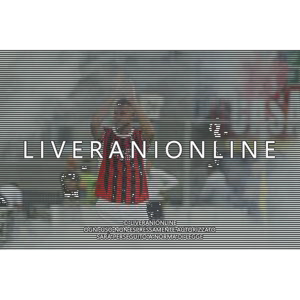 Strahinja Pavlovic of AC Milan during AC Milan vs AC Monza , 2° edition of "Trofeo Berlusconi", frendly match pre-season, at Giuseppe Meazza - San Siro stadium of Milano (MI), Italy, on August 13, 2024. (Photo by Davide Casentini)/ AGENZIA ALDO LIVERANI SAS