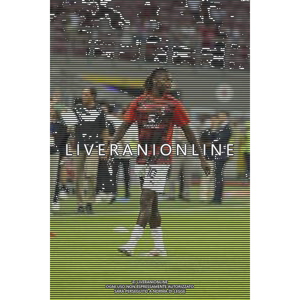 during AC Milan vs AC Monza , 2° edition of "Trofeo Berlusconi", frendly match pre-season, at Giuseppe Meazza - San Siro stadium of Milano (MI), Italy, on August 13, 2024. (Photo by Davide Casentini)/ AGENZIA ALDO LIVERANI SAS