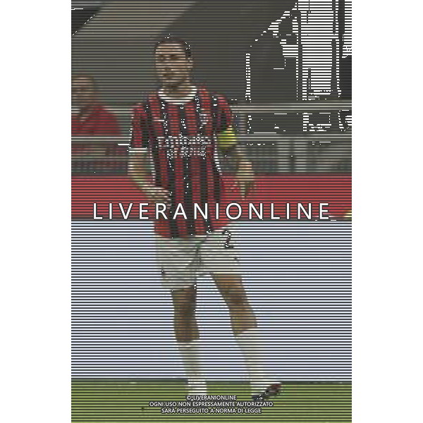 Davide Calabria of AC Milan during AC Milan vs AC Monza , 2° edition of "Trofeo Berlusconi", frendly match pre-season, at Giuseppe Meazza - San Siro stadium of Milano (MI), Italy, on August 13, 2024. (Photo by Davide Casentini)/ AGENZIA ALDO LIVERANI SAS