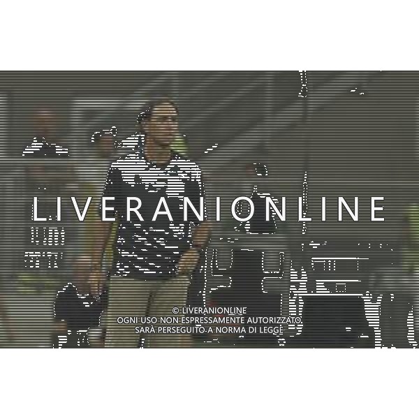 Alessandro Nesta Head Coach of AC Monza during AC Milan vs AC Monza , 2° edition of "Trofeo Berlusconi", frendly match pre-season, at Giuseppe Meazza - San Siro stadium of Milano (MI), Italy, on August 13, 2024. (Photo by Davide Casentini)/ AGENZIA ALDO LIVERANI SAS