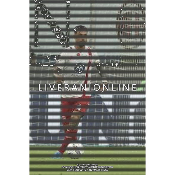 Armando Izzo of AC Monza during AC Milan vs AC Monza , 2° edition of "Trofeo Berlusconi", frendly match pre-season, at Giuseppe Meazza - San Siro stadium of Milano (MI), Italy, on August 13, 2024. (Photo by Davide Casentini)/ AGENZIA ALDO LIVERANI SAS