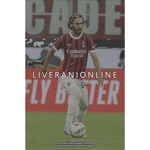 Yacine Adli of AC Milan play the ball during AC Milan vs AC Monza , 2° edition of "Trofeo Berlusconi", frendly match pre-season, at Giuseppe Meazza - San Siro stadium of Milano (MI), Italy, on August 13, 2024. (Photo by Davide Casentini)/ AGENZIA ALDO LIVERANI SAS