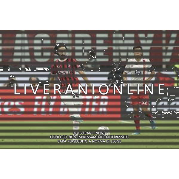 Yacine Adli of AC Milan during AC Milan vs AC Monza , 2° edition of "Trofeo Berlusconi", frendly match pre-season, at Giuseppe Meazza - San Siro stadium of Milano (MI), Italy, on August 13, 2024. (Photo by Davide Casentini)/ AGENZIA ALDO LIVERANI SAS