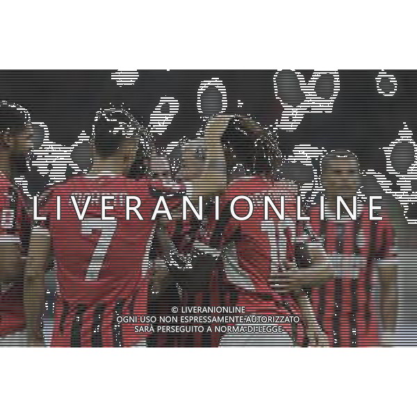 Esultanza dopogol saelemaekers -AC Milan vs AC Monza Secondo \'Trofeo Silvio Berlusconi\' - San Siro Milano 13.08.2024 ©PAOLO GIAMPIETRI/ AGENZIA ALDO LIVERANI SAS