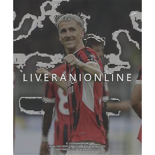 Esultanza dopogol saelemaekers -AC Milan vs AC Monza Secondo \'Trofeo Silvio Berlusconi\' - San Siro Milano 13.08.2024 ©PAOLO GIAMPIETRI/ AGENZIA ALDO LIVERANI SAS