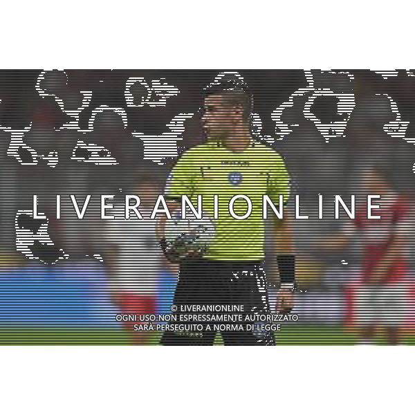 AC Milan vs AC Monza nella foto l\'arbitro Antonio Giuia di Olbia, Milano 13-08-2024 Stadio Giuseppe Meazza - Amichevole Trofeo Berlusconi foto Tiziano Ballabio/Agenzia Aldo Liverani sas / AGENZIA ALDO LIVERANI SAS/ AGENZIA ALDO LIVERANI SAS