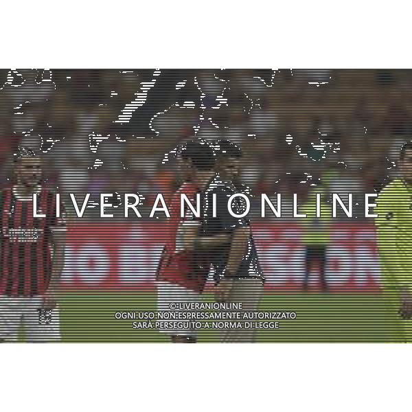 ALVARO MORATA E ALESSANDRO NESTA -AC Milan vs AC Monza Secondo \'Trofeo Silvio Berlusconi\' - San Siro Milano 13.08.2024 ©PAOLO GIAMPIETRI/ AGENZIA ALDO LIVERANI SAS