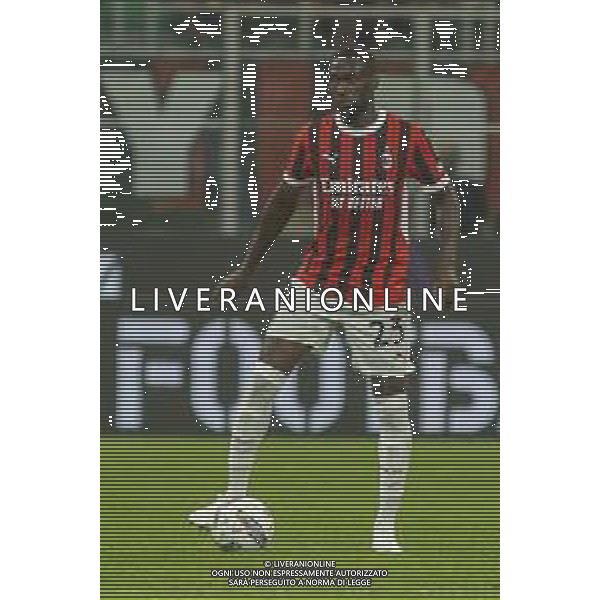 Fikayo Tomori of AC Milan during AC Milan vs AC Monza , 2° edition of "Trofeo Berlusconi", frendly match pre-season, at Giuseppe Meazza - San Siro stadium of Milano (MI), Italy, on August 13, 2024. (Photo by Davide Casentini)/ AGENZIA ALDO LIVERANI SAS