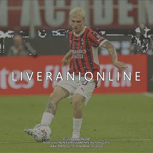 Alejandro Jimenez of AC Milan during AC Milan vs AC Monza , 2° edition of "Trofeo Berlusconi", frendly match pre-season, at Giuseppe Meazza - San Siro stadium of Milano (MI), Italy, on August 13, 2024. (Photo by Davide Casentini)/ AGENZIA ALDO LIVERANI SAS