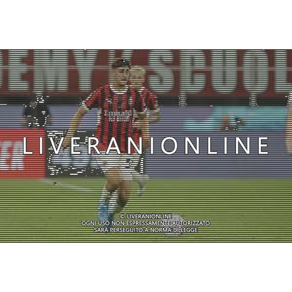 Mattia Liberati of AC Milan during AC Milan vs AC Monza , 2° edition of "Trofeo Berlusconi", frendly match pre-season, at Giuseppe Meazza - San Siro stadium of Milano (MI), Italy, on August 13, 2024. (Photo by Davide Casentini)/ AGENZIA ALDO LIVERANI SAS